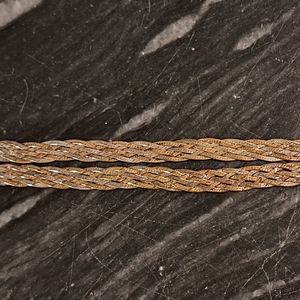 Sterling Silver Braided Necklace and Bracelet